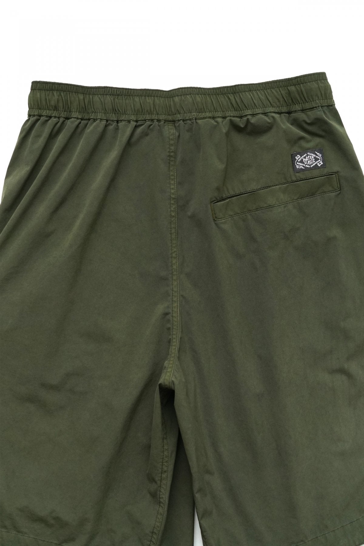 Porter Classic - SUPER NYLON STRETCH SHORTS - OLIVE