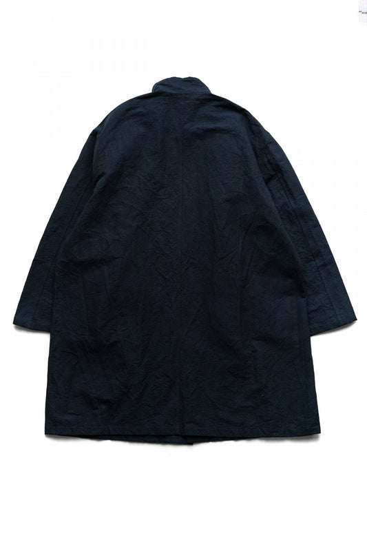 Bergfabel - OVERSIZE COAT - BALCK NAVY