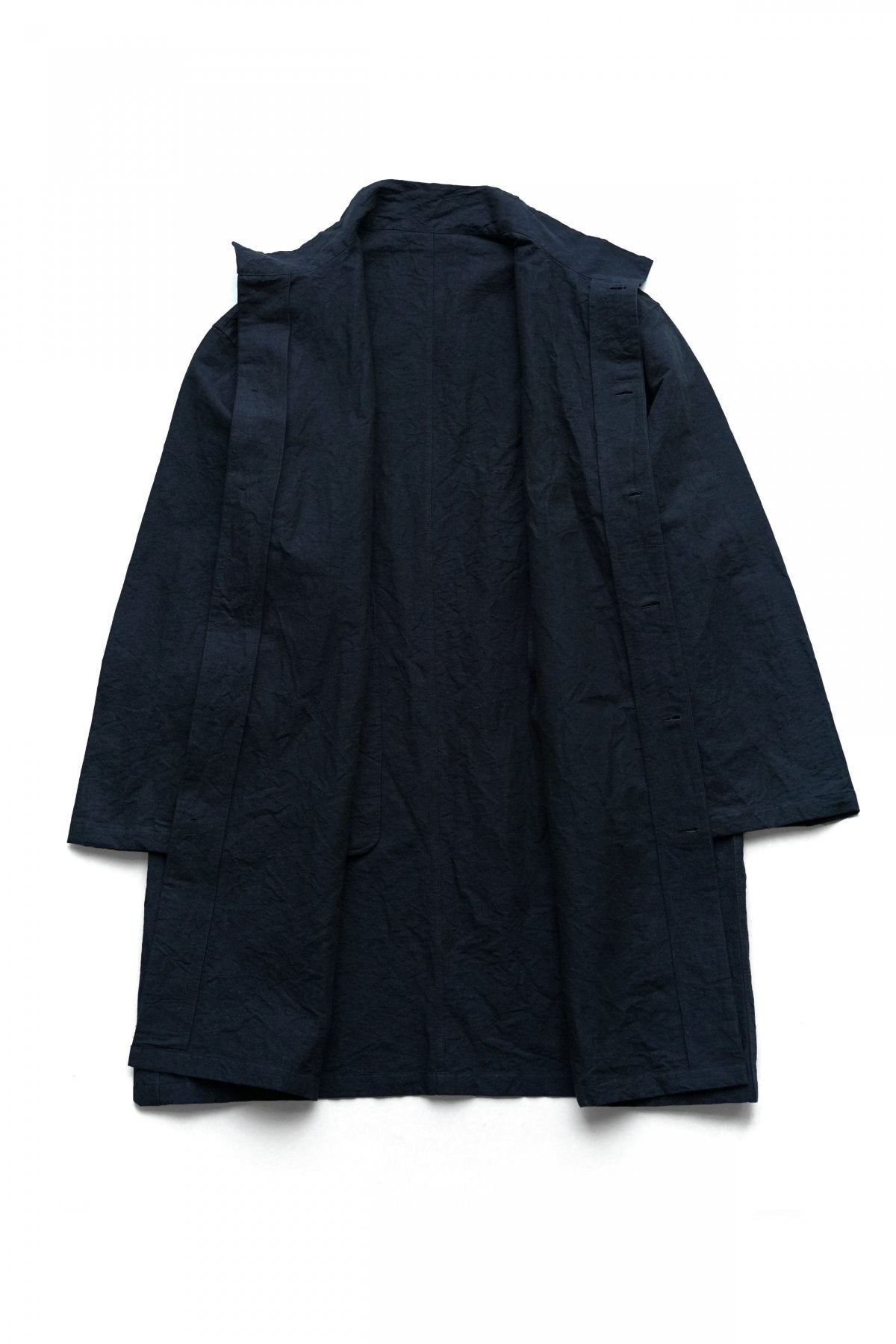 Bergfabel - OVERSIZE COAT - BALCK NAVY