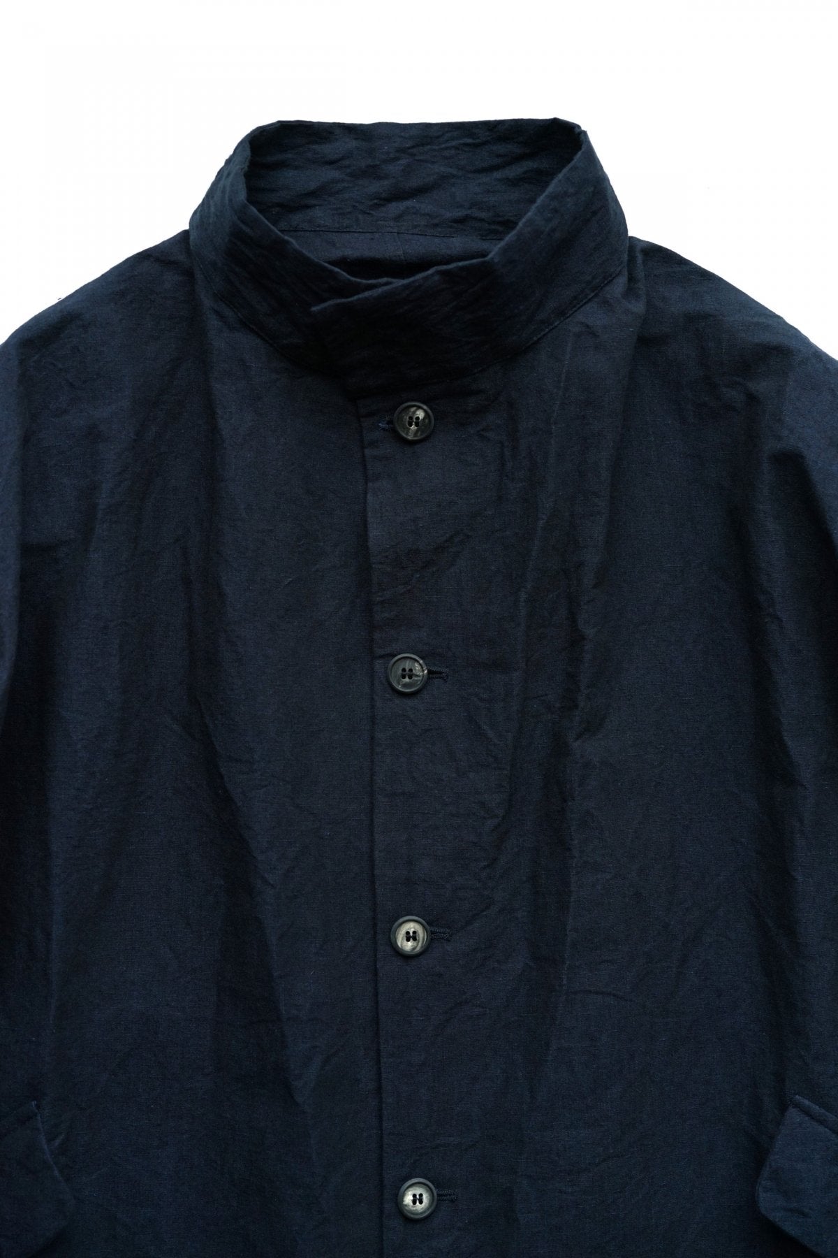 Bergfabel - OVERSIZE COAT - BALCK NAVY