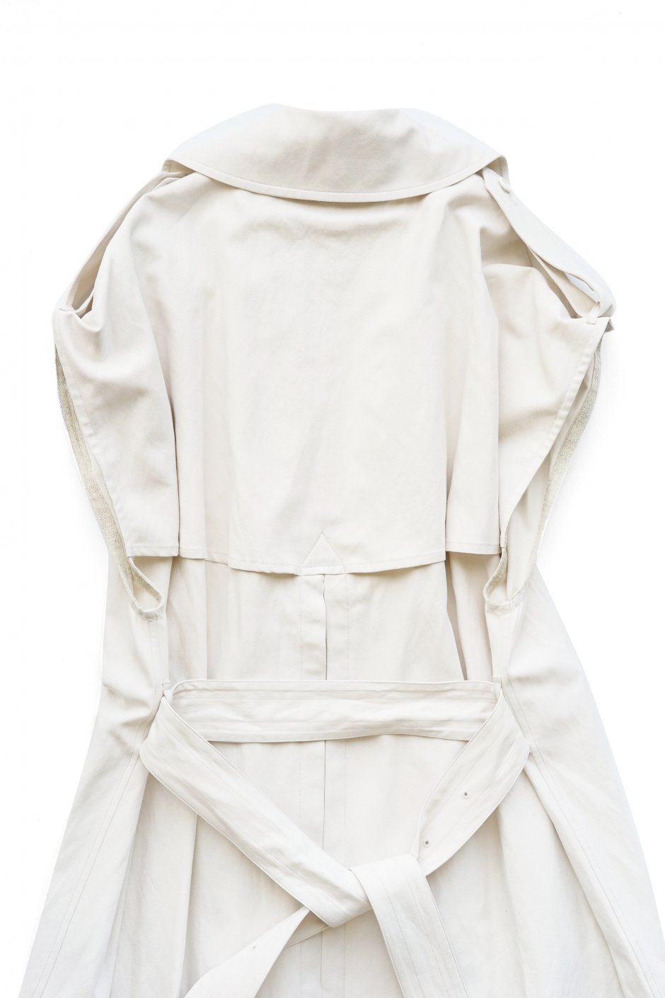 WRYHT - TRENCH MANTLE DRESS - NATURAL