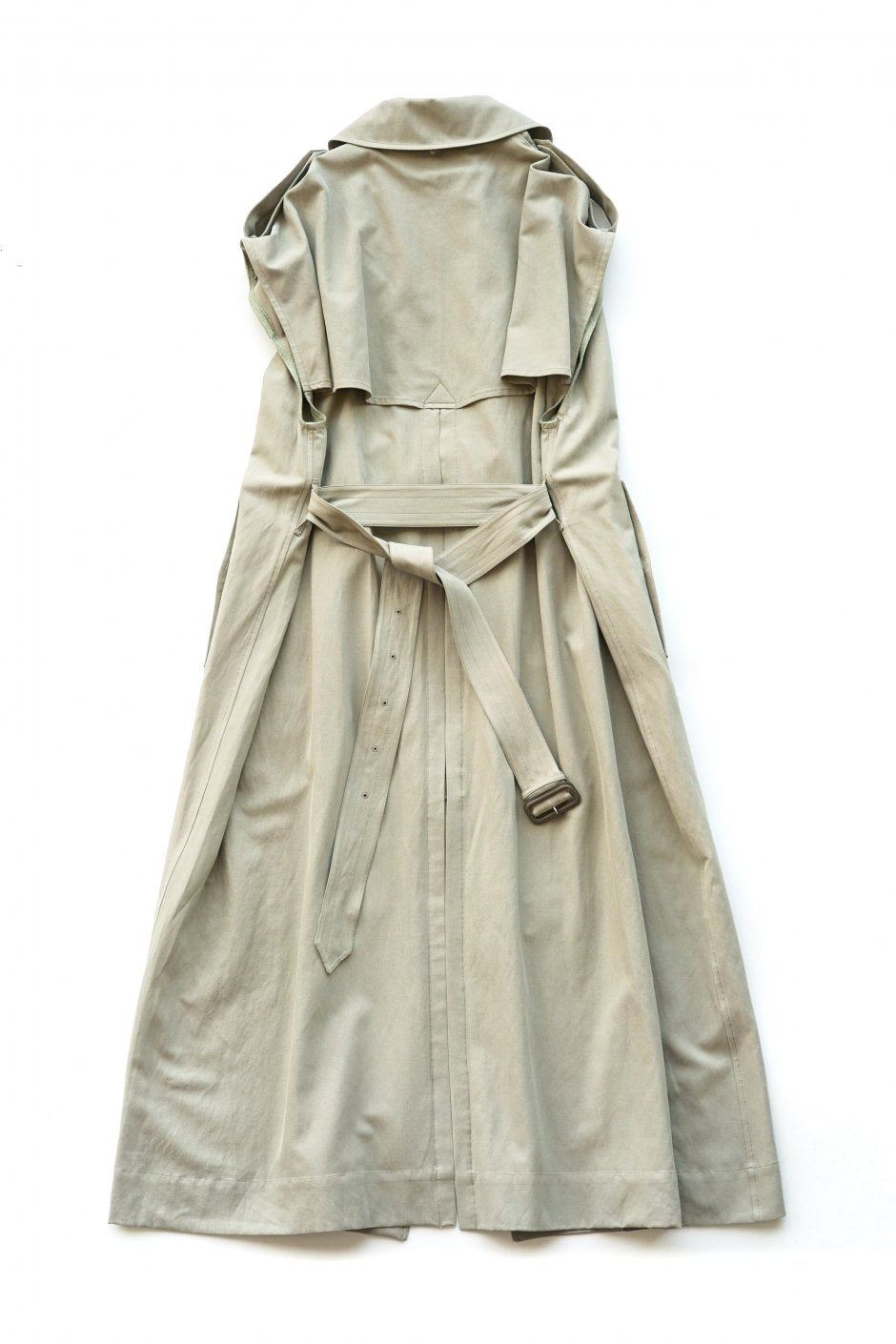 WRYHT - TRENCH MANTLE DRESS - EUCALYPTUS