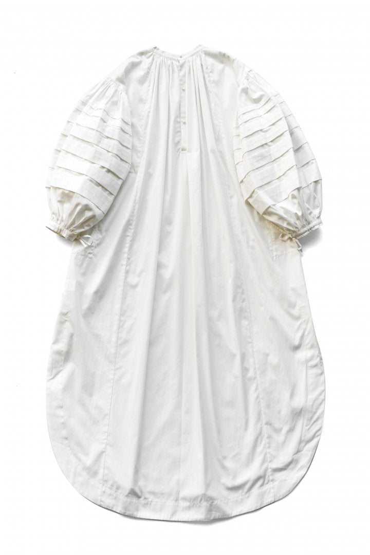 WRYHT - CHO-CHIN SLEEVE FOLK DRESS - WHITE