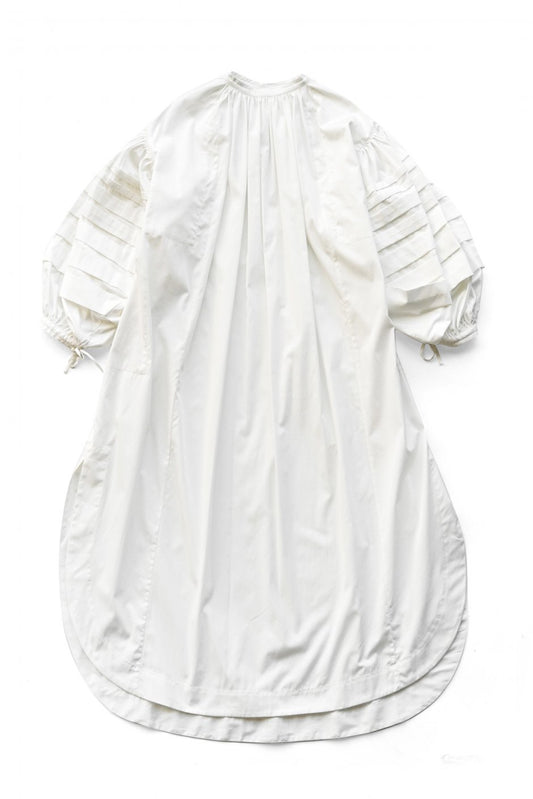 WRYHT - CHO-CHIN SLEEVE FOLK DRESS - WHITE