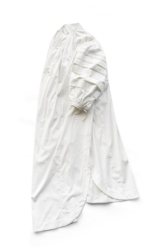 WRYHT - CHO-CHIN SLEEVE FOLK DRESS - WHITE