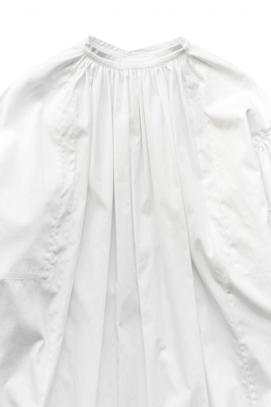 WRYHT - CHO-CHIN SLEEVE FOLK DRESS - WHITE