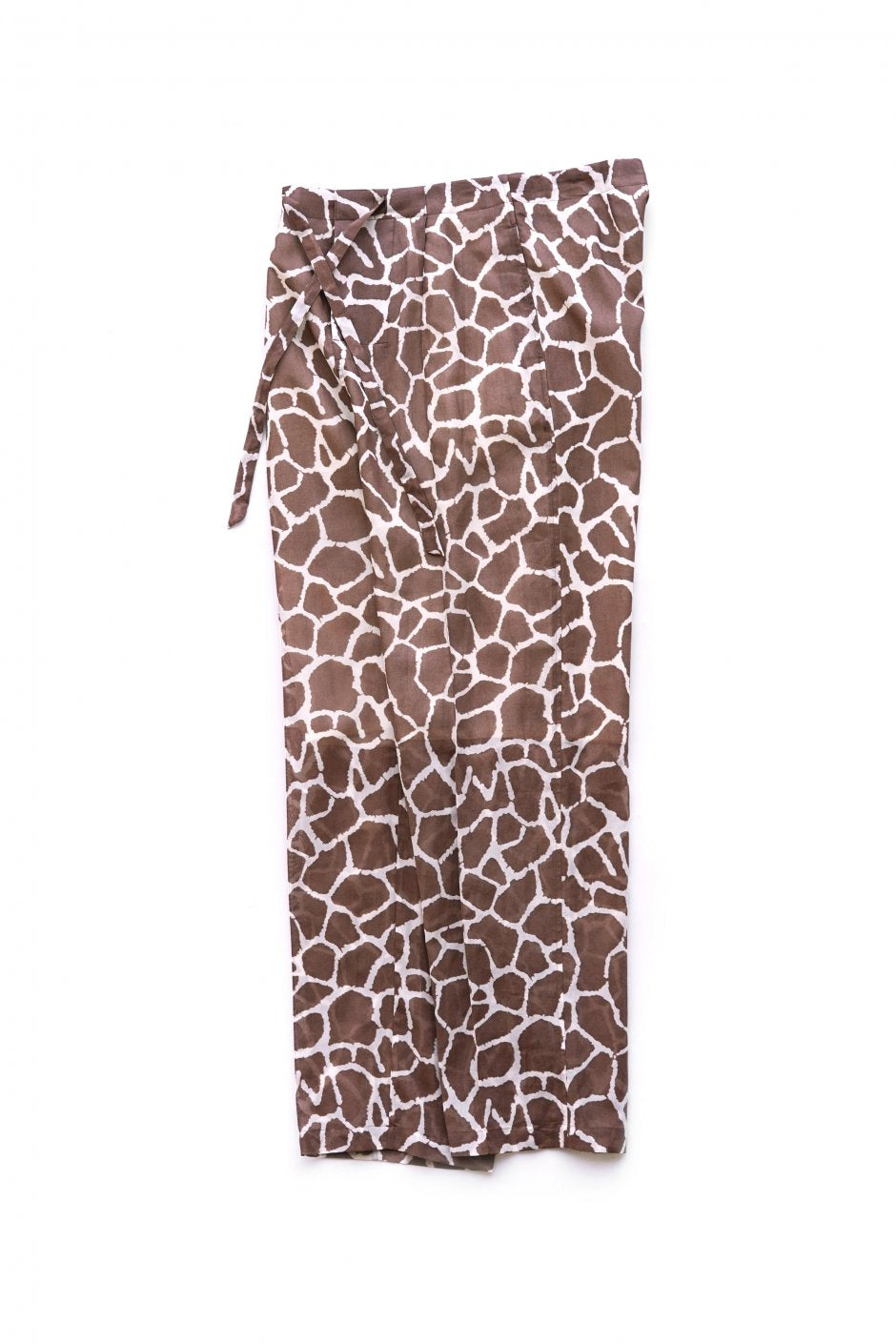 WRYHT - STRINGS WAIST TROUSER - GIRAFFE ESPRESSO