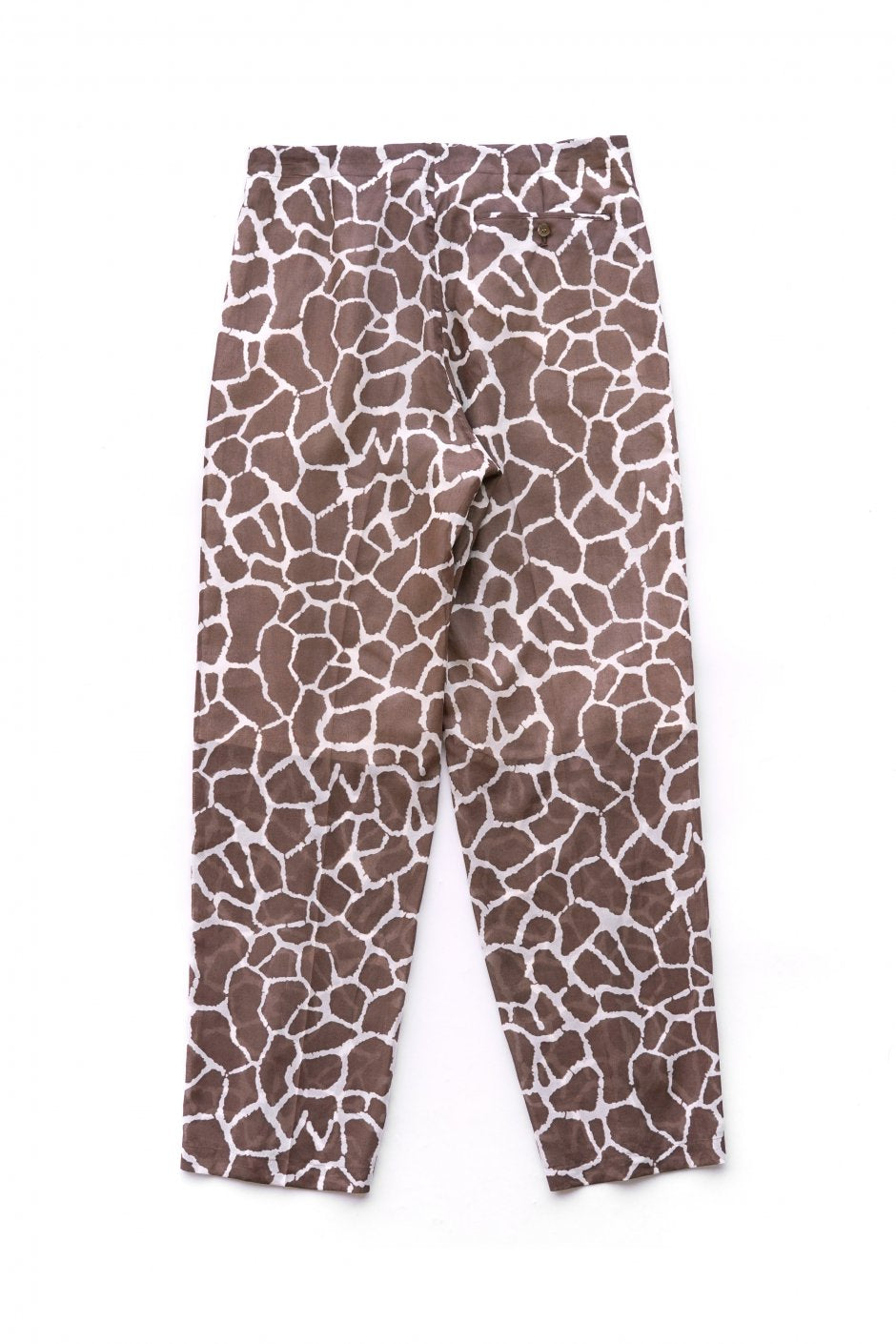 WRYHT - STRINGS WAIST TROUSER - GIRAFFE ESPRESSO