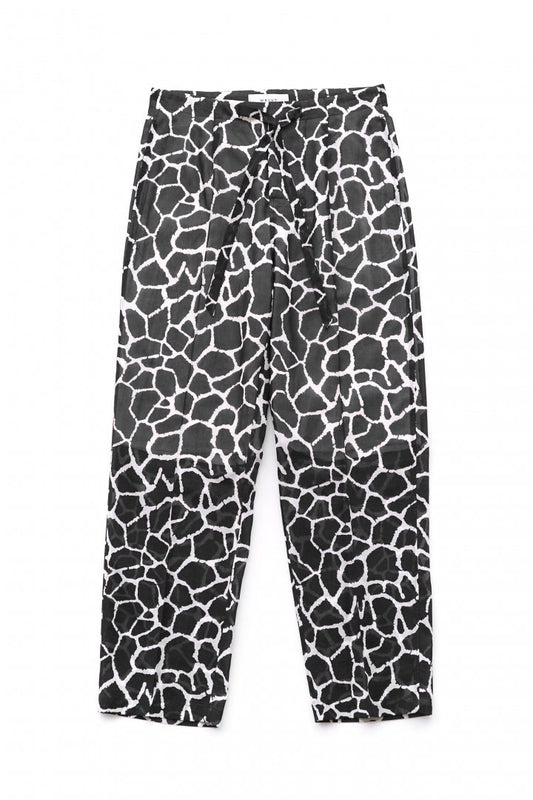 WRYHT - STRINGS WAIST TROUSER - GIRAFFE BLACK