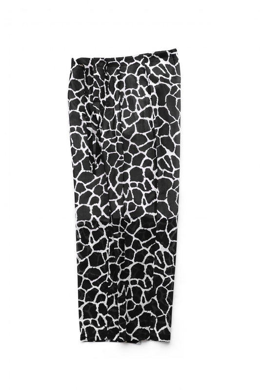 WRYHT - STRINGS WAIST TROUSER - GIRAFFE BLACK