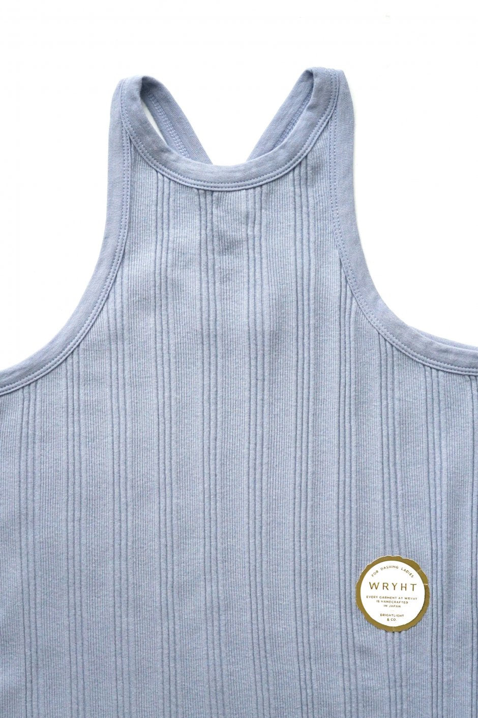 WRYHT - X-BACK RIBBED TANK - HYACINTH