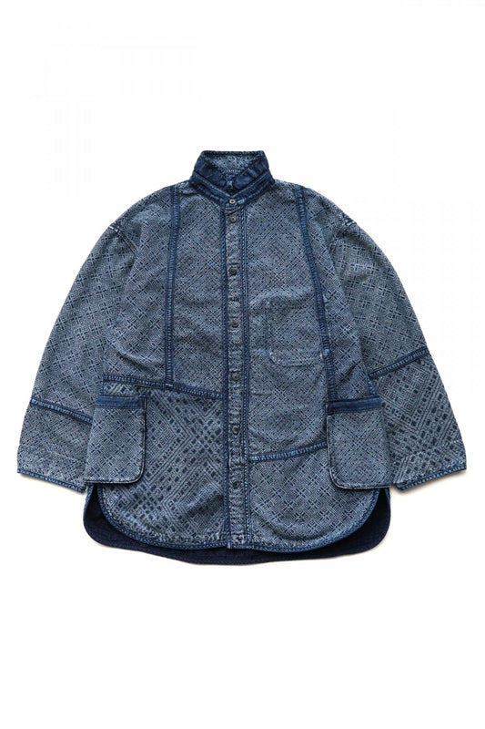 Porter Classic - NEW KOGIN SHIRT JACKET - BLUE