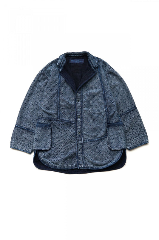 Porter Classic - NEW KOGIN SHIRT JACKET - BLUE