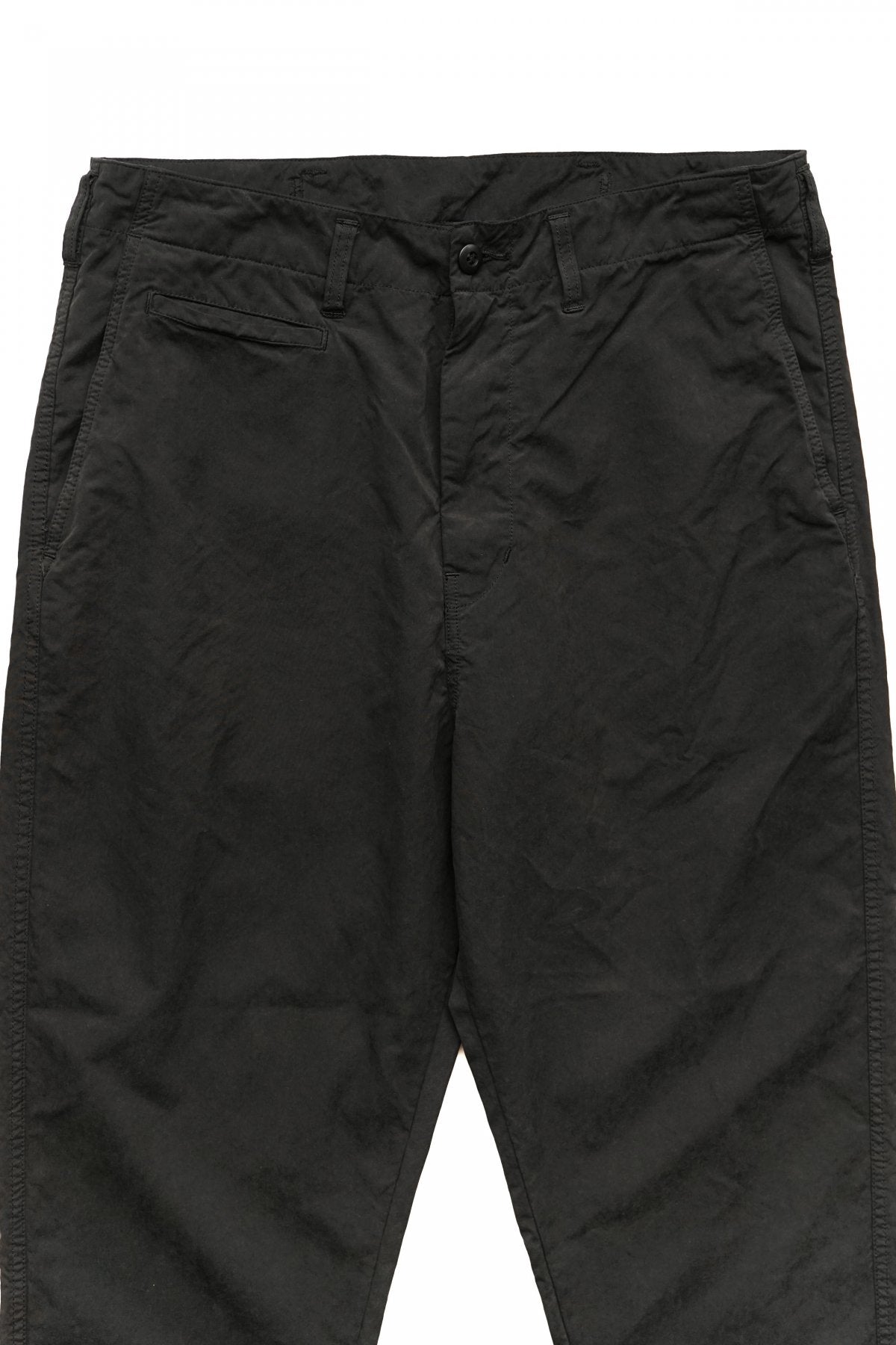 Porter Classic - WEATHER CROPPED PANTS - BLACK