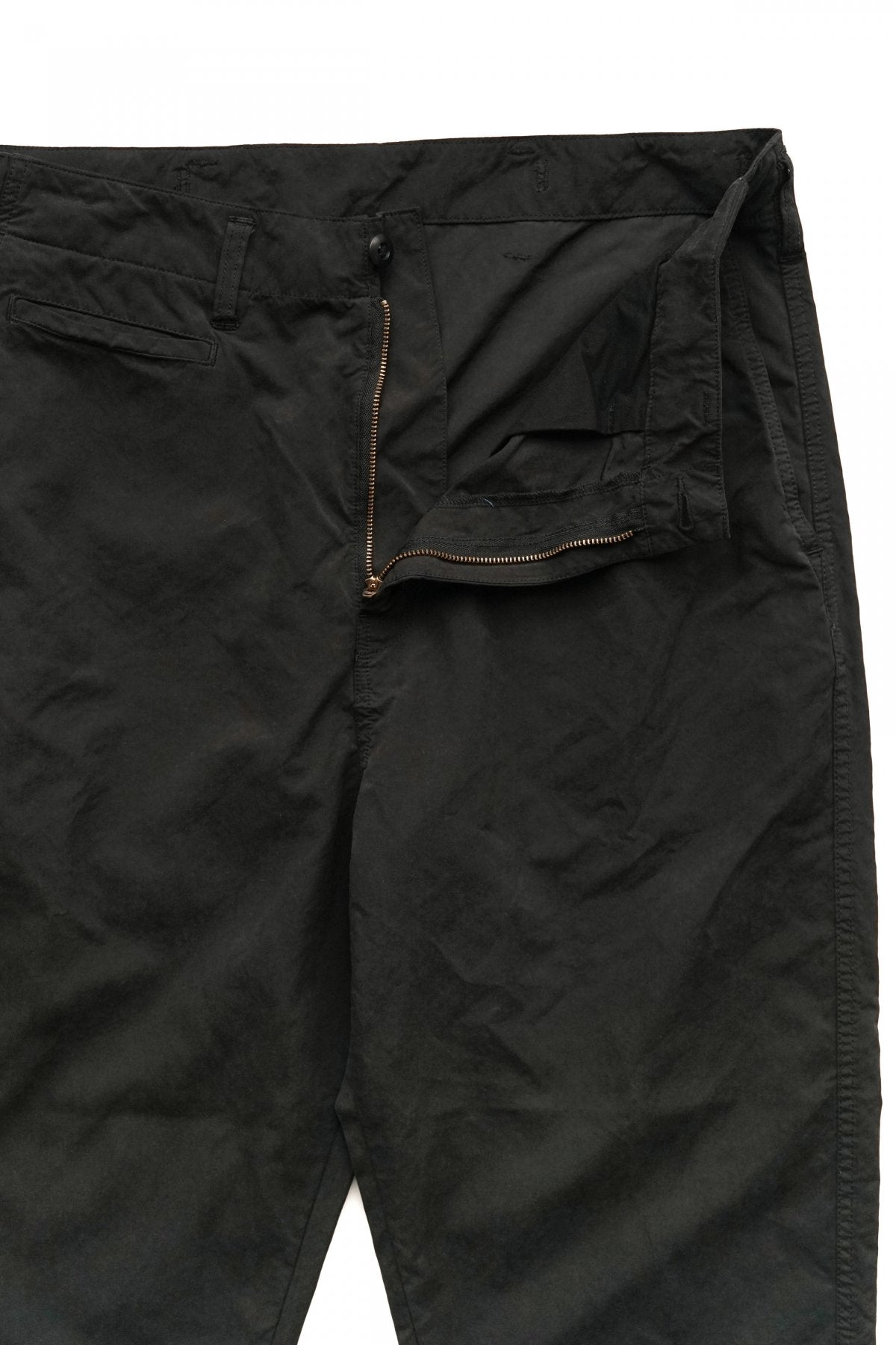 Porter Classic - WEATHER CROPPED PANTS - BLACK