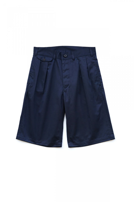 Nigel Cabourn - OFFICERS SHORT CHINO - DARK NAVY