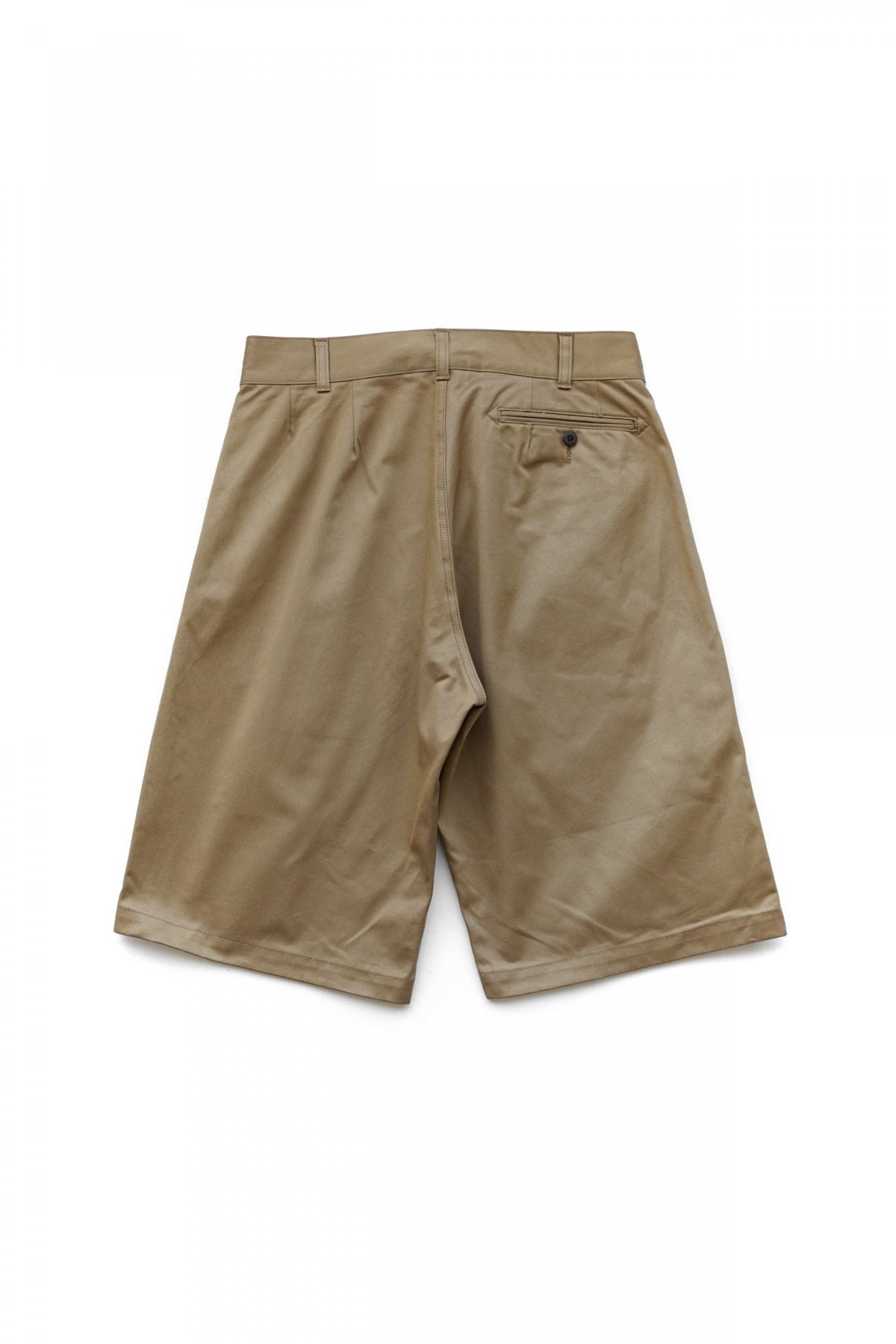 Nigel Cabourn - OFFICERS SHORT CHINO - BEIGE