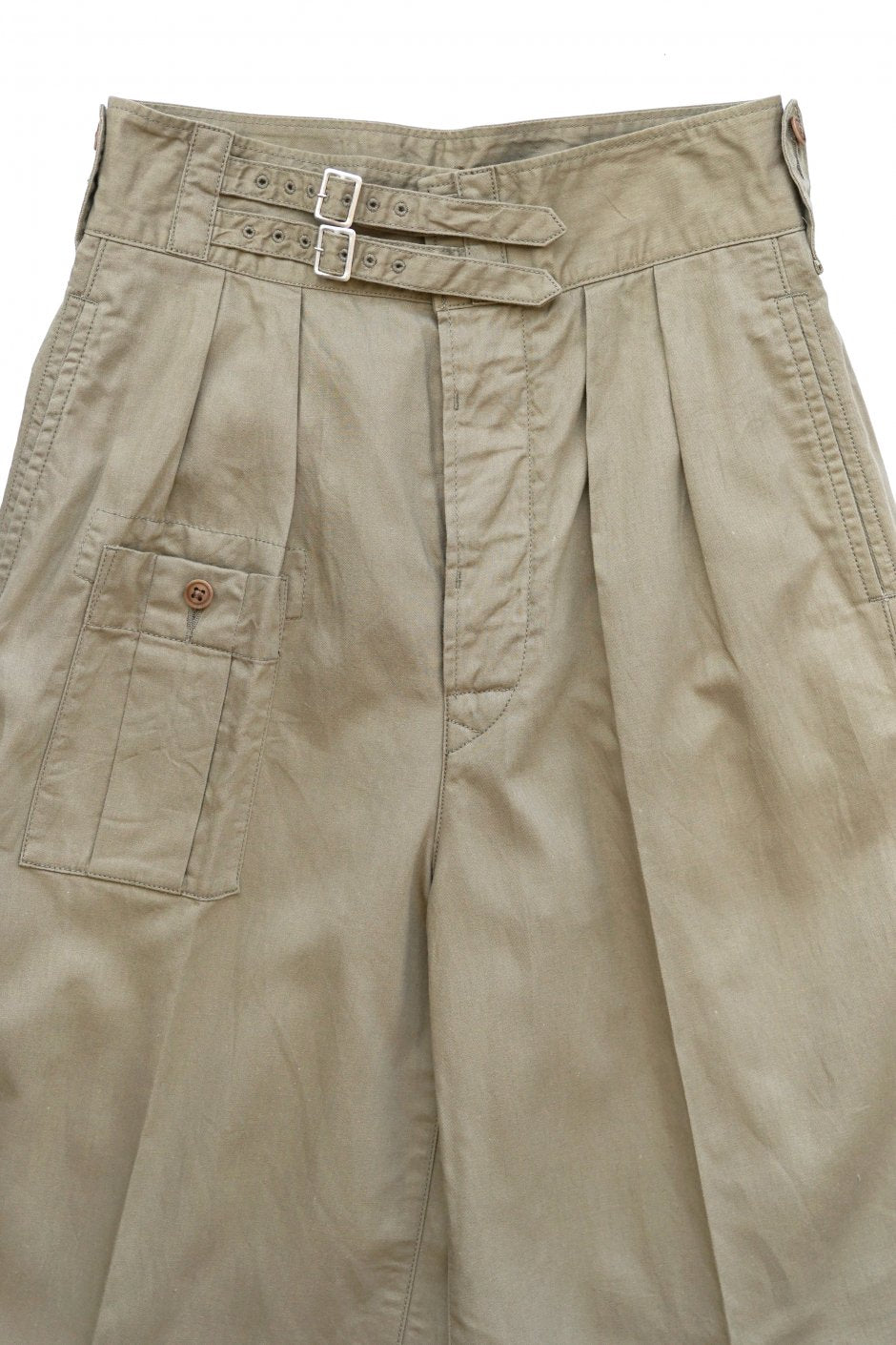 Nigel Cabourn woman - N.Z. CULOTTES - KHAKI