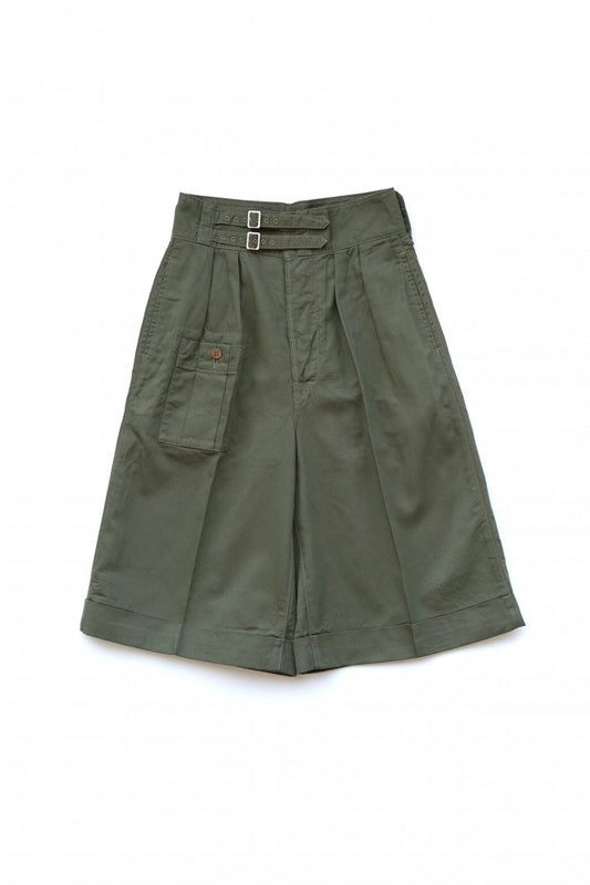 Nigel Cabourn woman - N.Z. CULOTTES - OLIVE