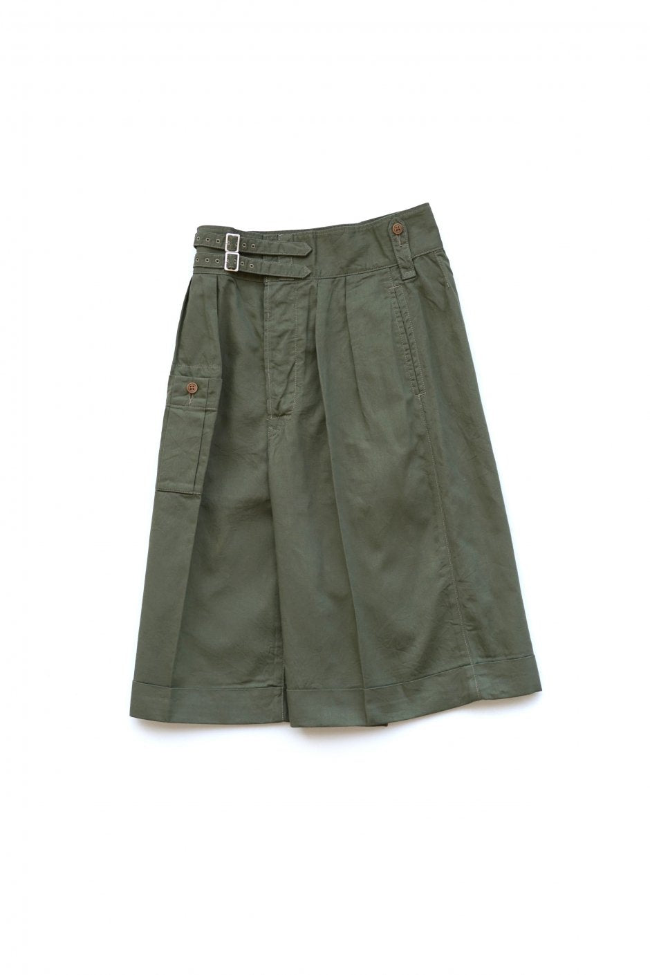 Nigel Cabourn woman - N.Z. CULOTTES - OLIVE