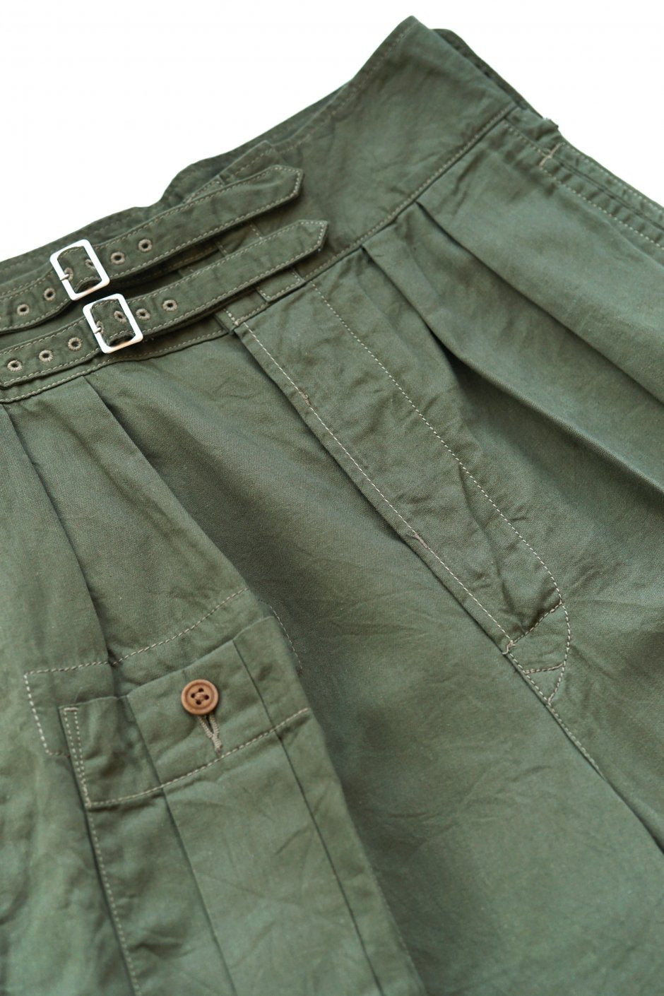 Nigel Cabourn woman - N.Z. CULOTTES - OLIVE