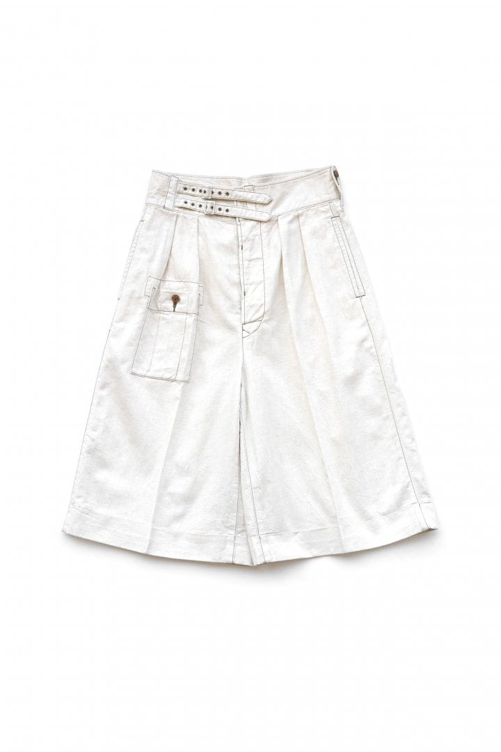 Nigel Cabourn woman - N.Z. CULOTTES - IVORY