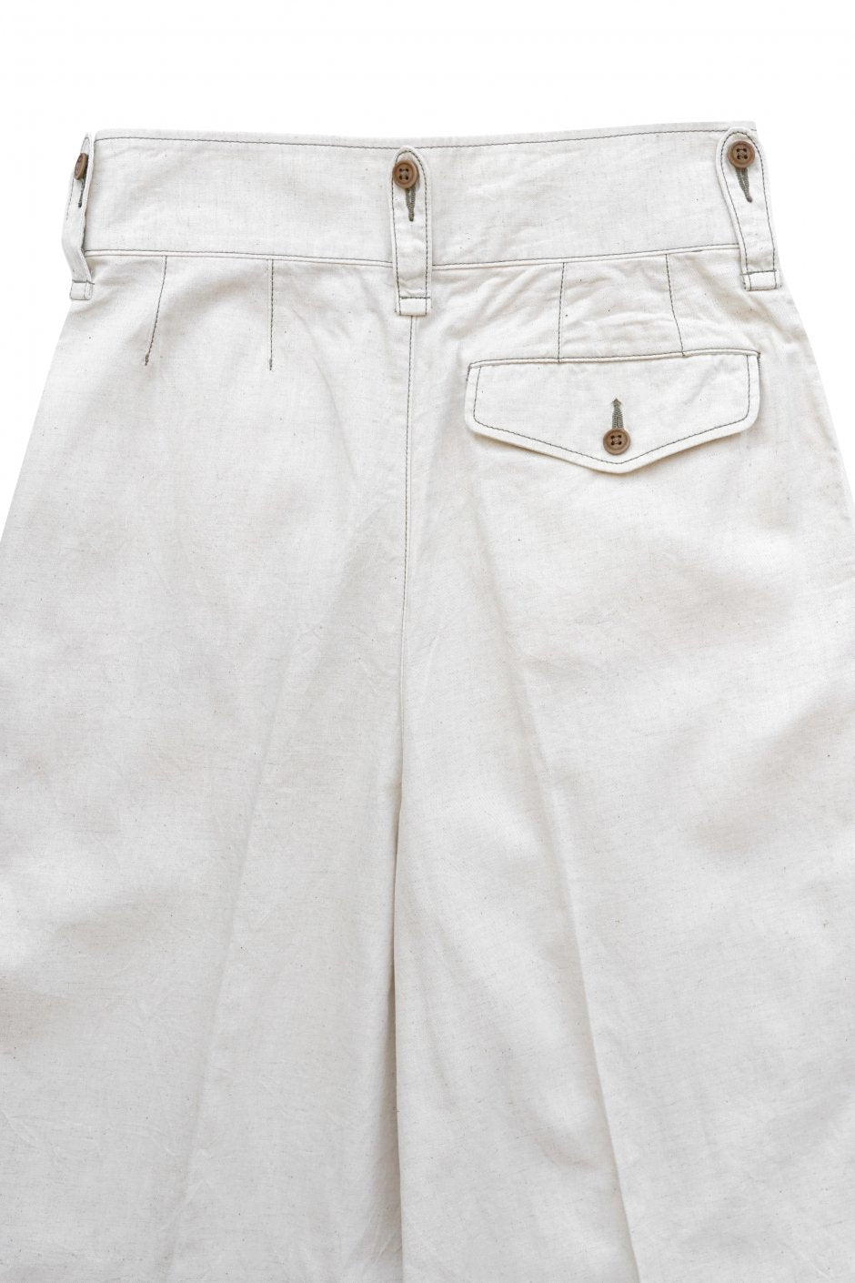 Nigel Cabourn woman - N.Z. CULOTTES - IVORY