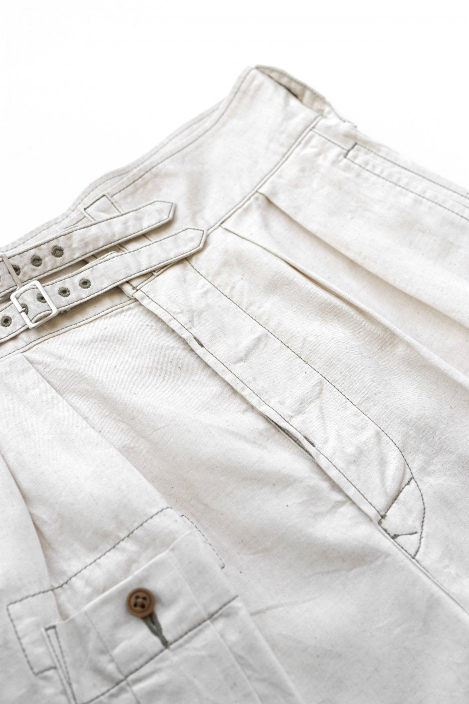 Nigel Cabourn woman - N.Z. CULOTTES - IVORY