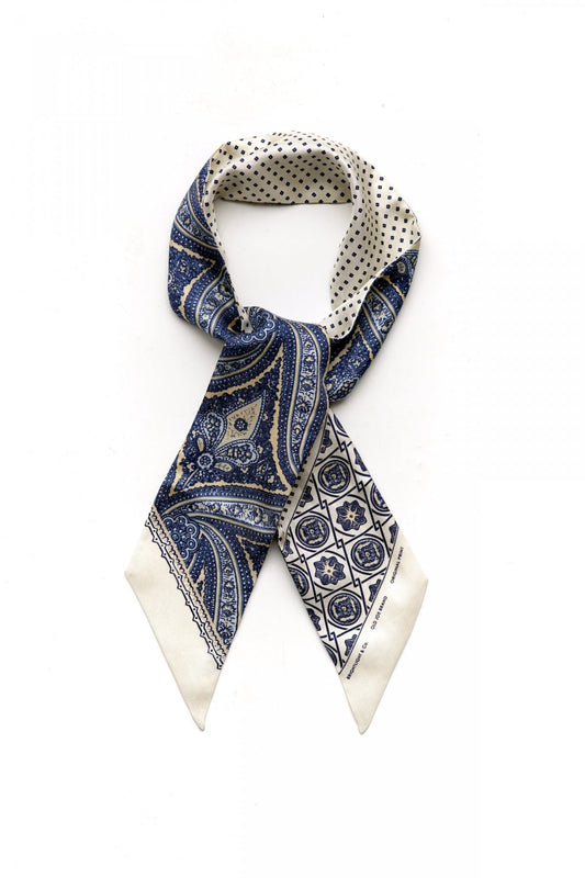 OLD JOE - SILK SCARF TIE - NATURAL