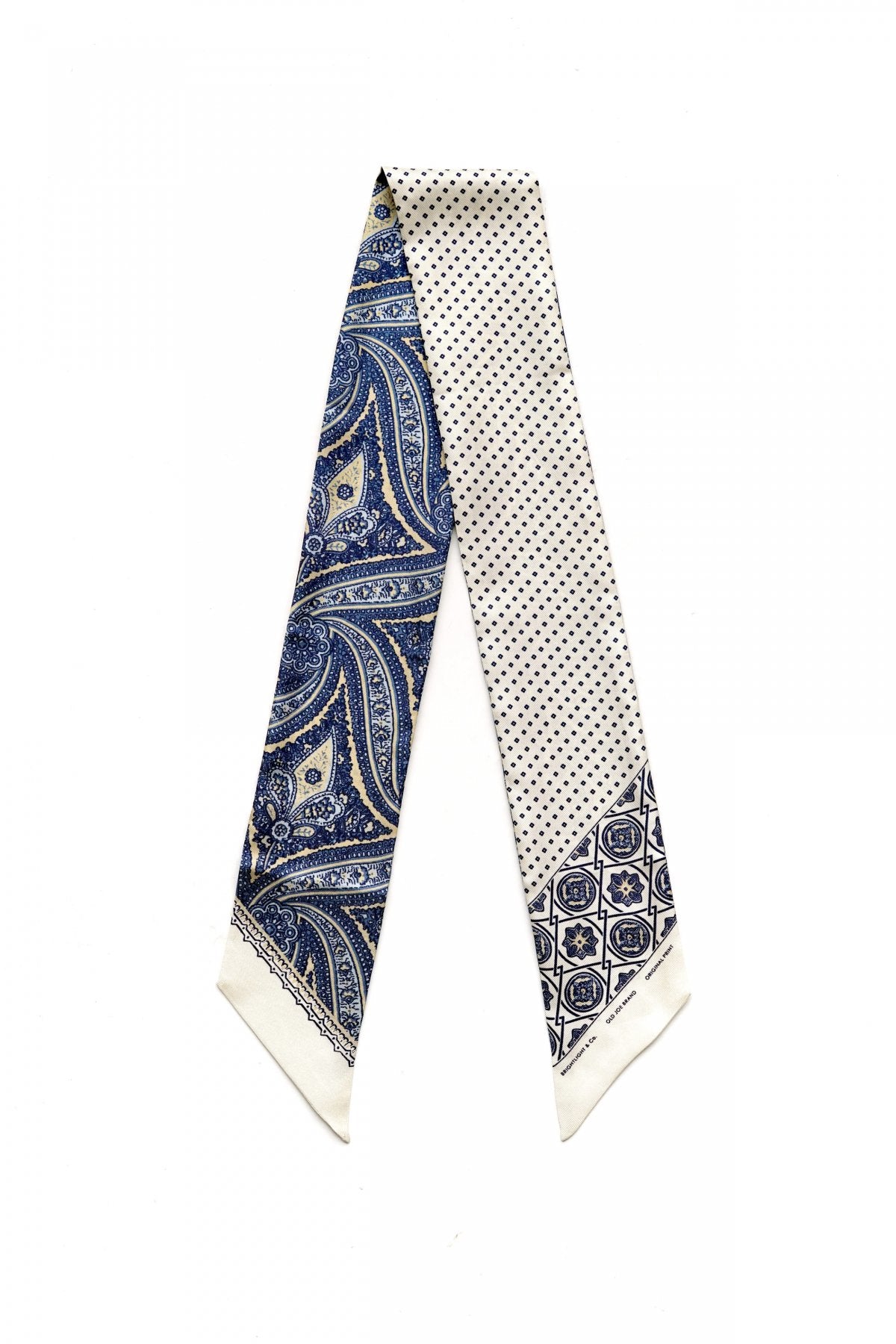 OLD JOE - SILK SCARF TIE - NATURAL