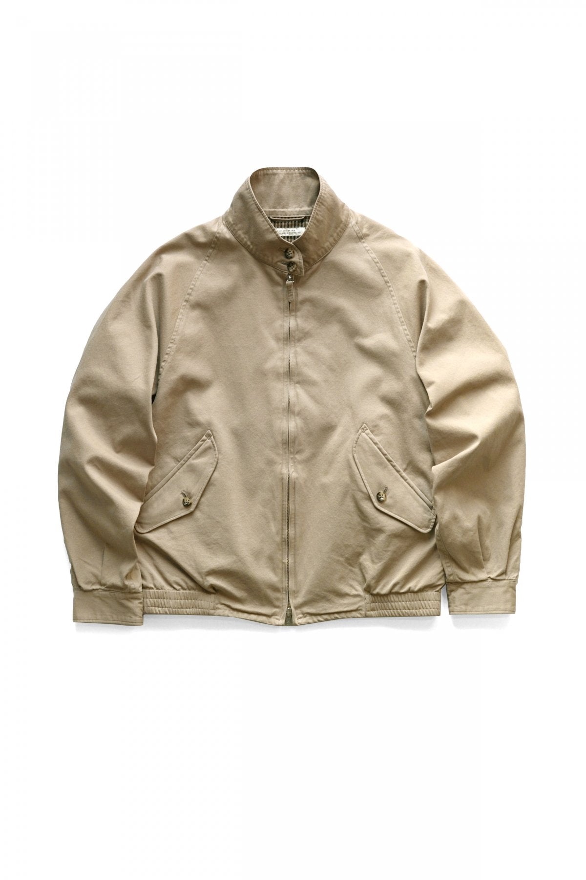 OLD JOE - ZIP-FRONT DRIVERS JACKET - SAND