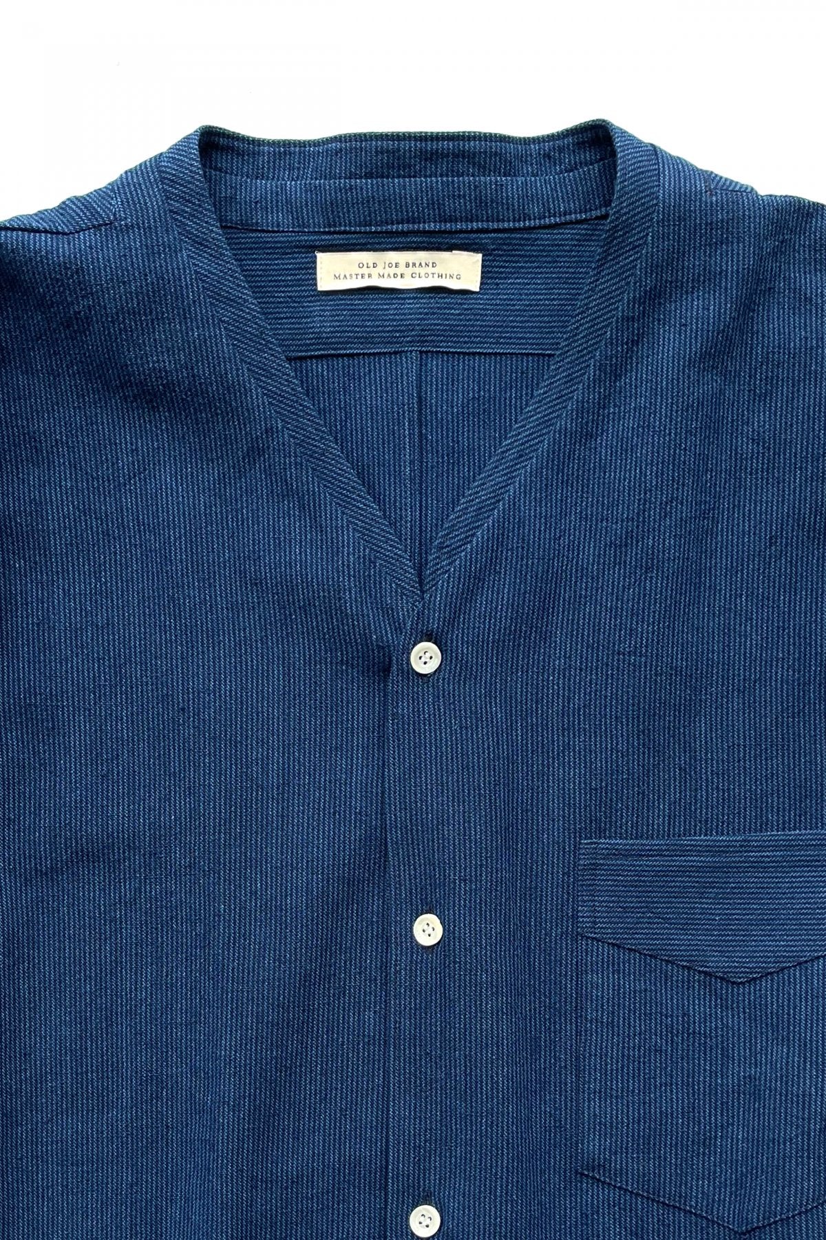 OLD JOE - ATERIER GILETT SHIRTS - INDIGO STRIPE