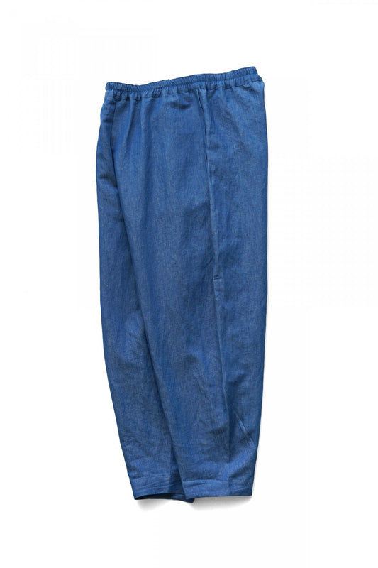 toogood - THE ACROBAT TROUSER - LINEN COTTON DRILL - INDIGO