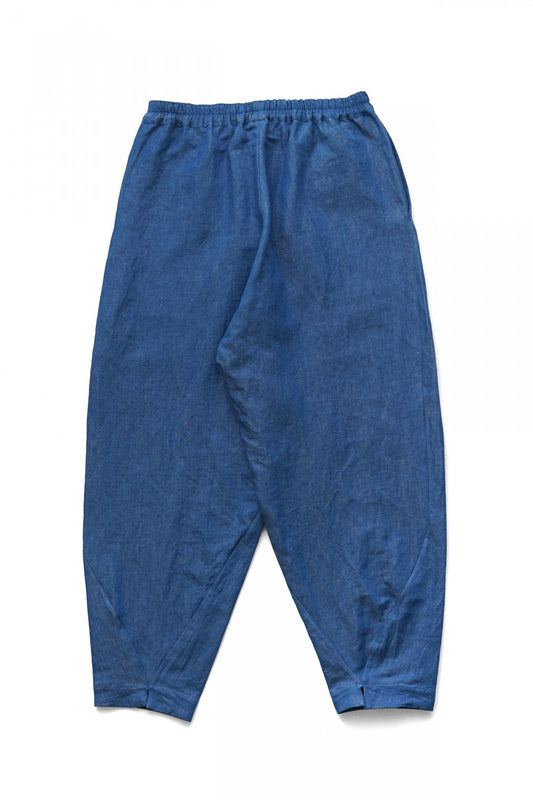 toogood - THE ACROBAT TROUSER - LINEN COTTON DRILL - INDIGO