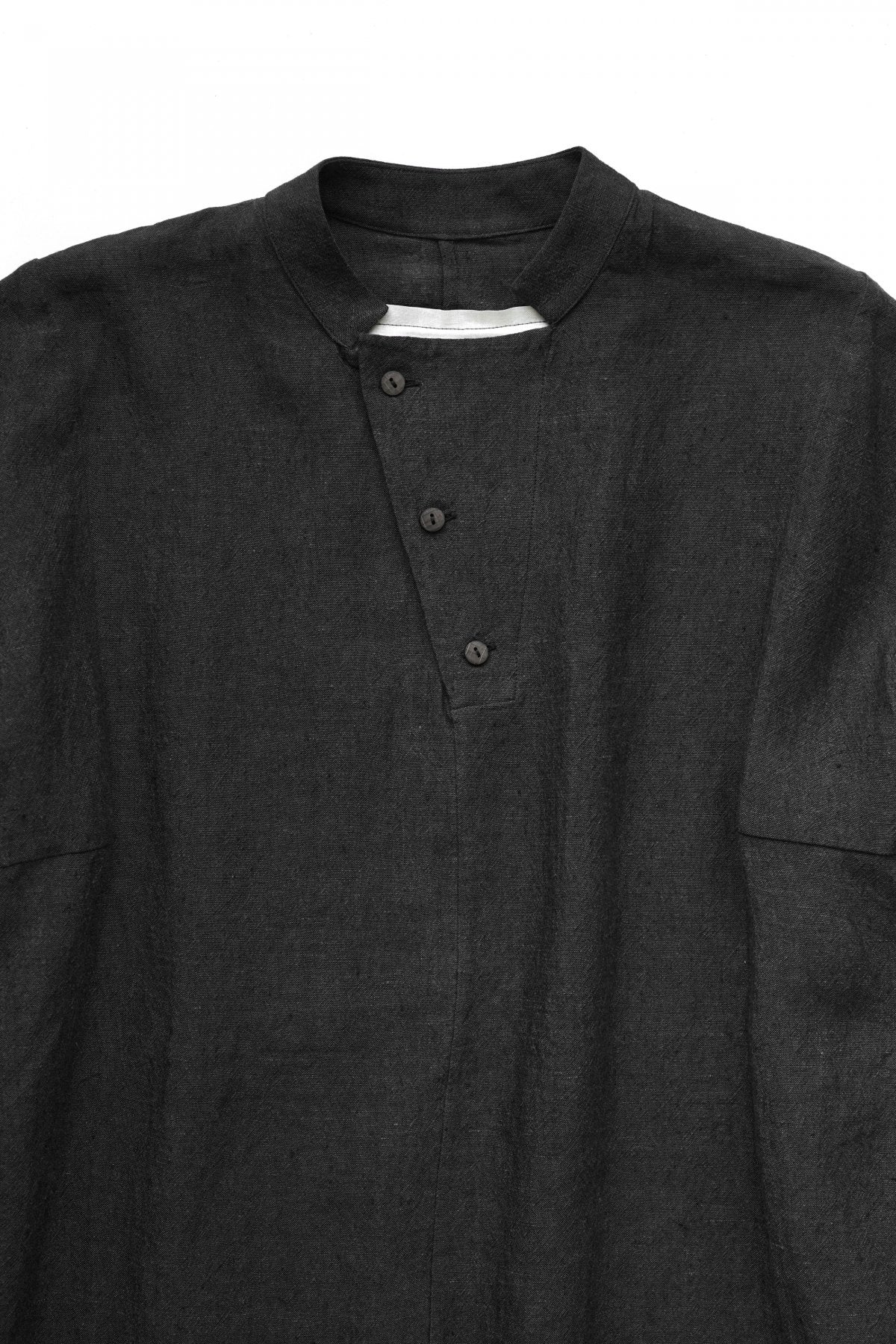 toogood - THE ARTIST SMOCK - LAUNDERED LINEN - CHARCOAL