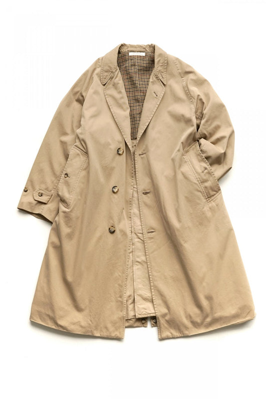 OLD JOE - BELTED WAIST DUSTER COAT - SAND