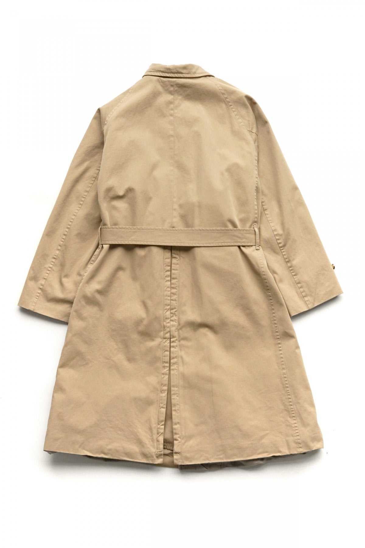 OLD JOE - BELTED WAIST DUSTER COAT - SAND