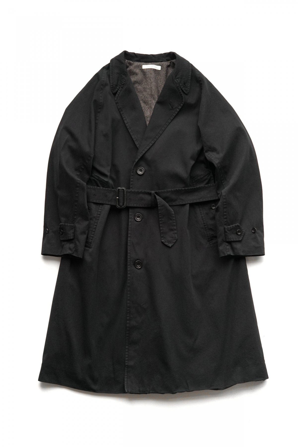 OLD JOE - BELTED WAIST DUSTER COAT - NOCTURNE