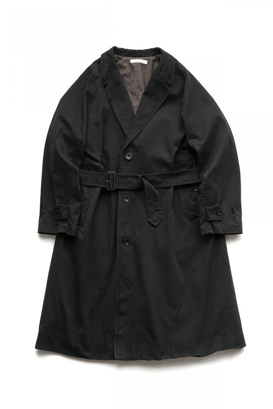 OLD JOE - BELTED WAIST DUSTER COAT - NOCTURNE