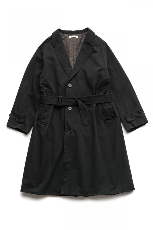 OLD JOE - BELTED WAIST DUSTER COAT - NOCTURNE