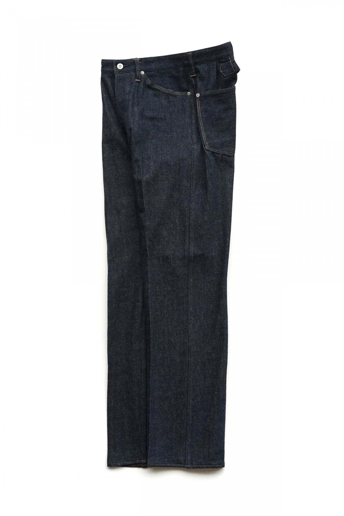 OLD JOE - PLEATED JEAN TROUSER"946" - INDIGO DENIM