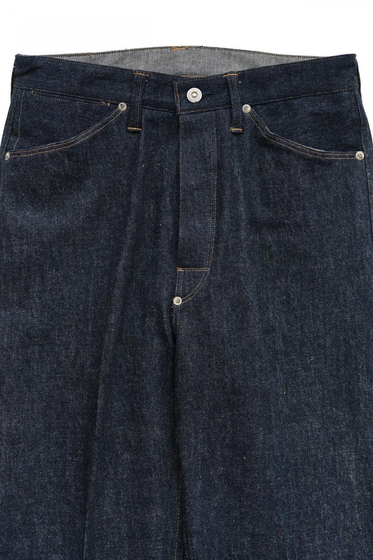 OLD JOE - PLEATED JEAN TROUSER"946" - INDIGO DENIM