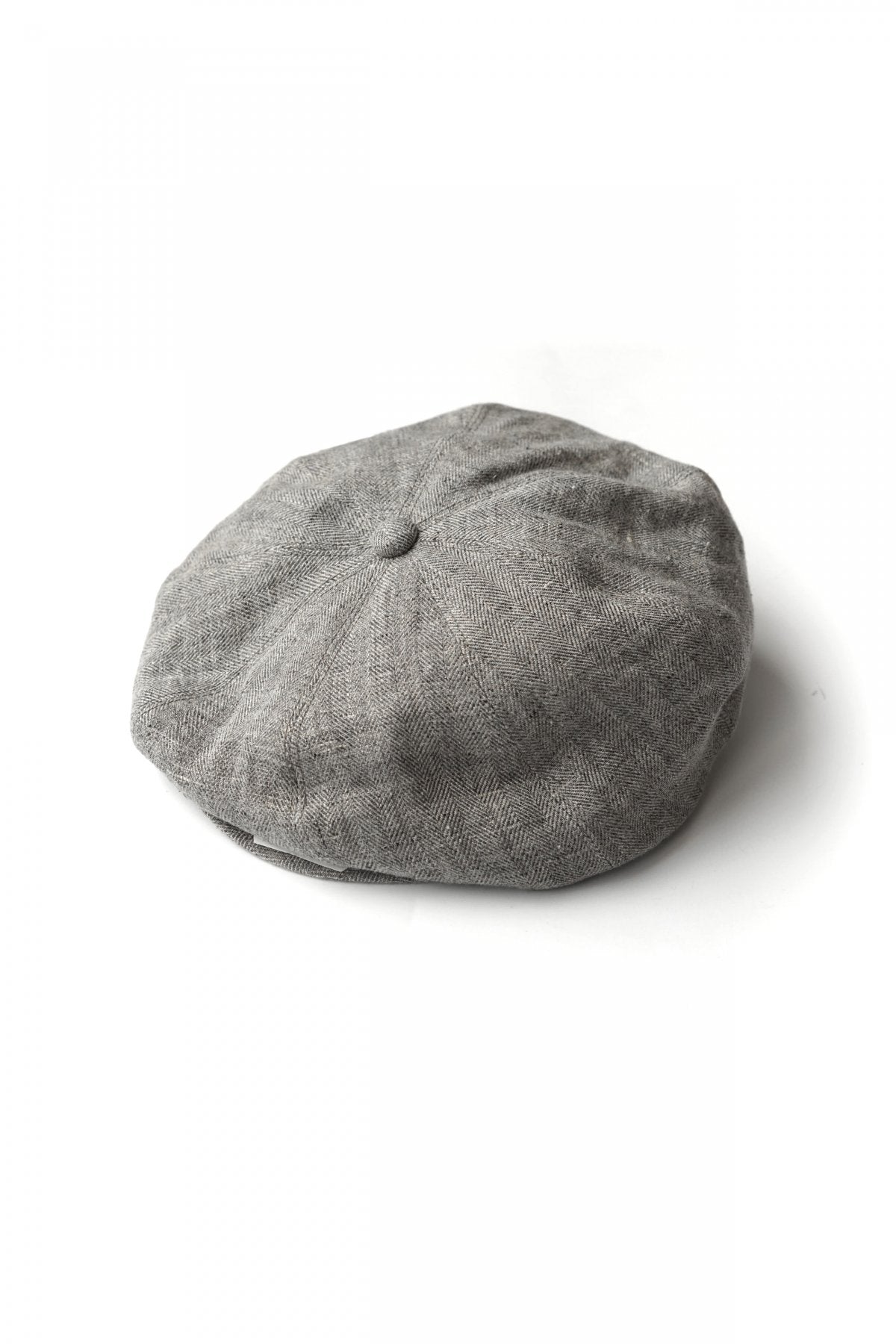 OLD JOE - PEAKED CAP - HERRINGBONE LINEN