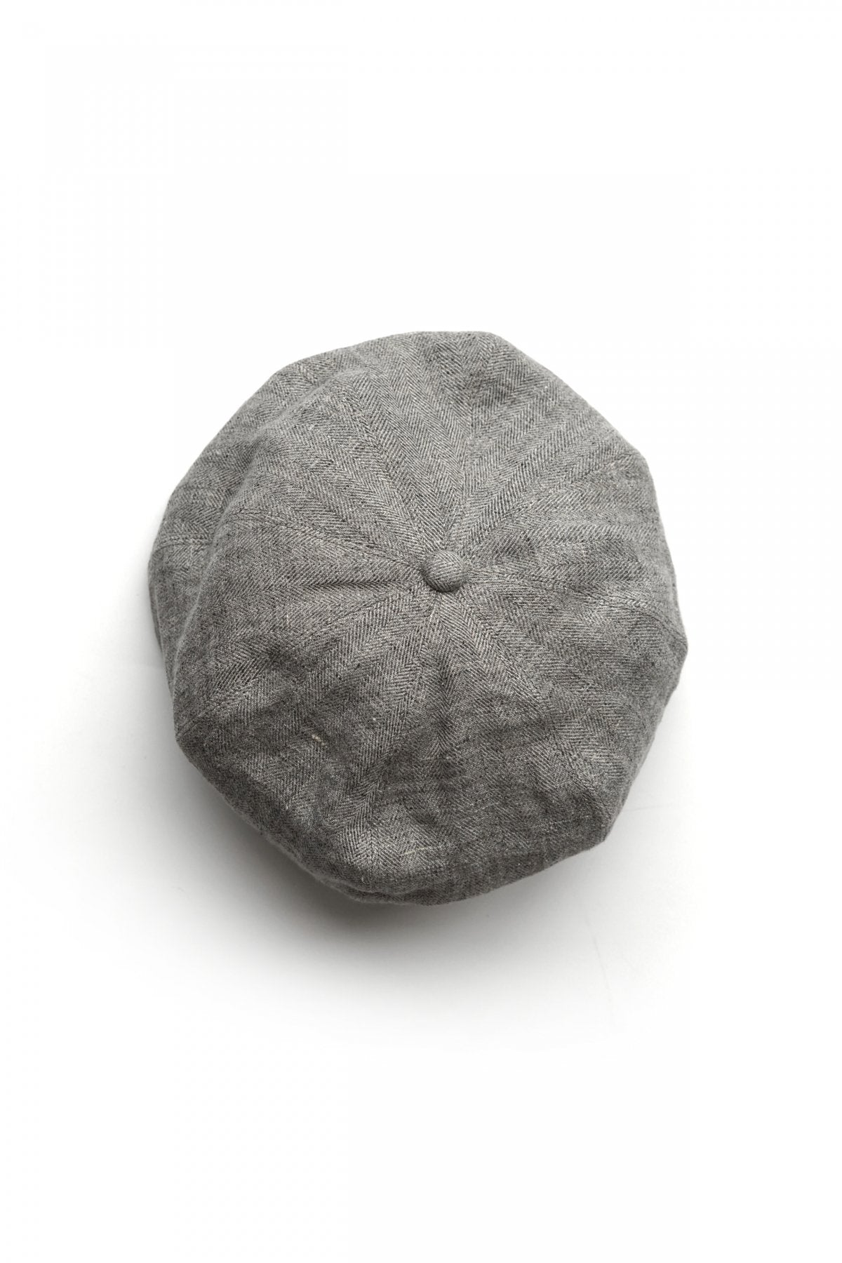 OLD JOE - PEAKED CAP - HERRINGBONE LINEN