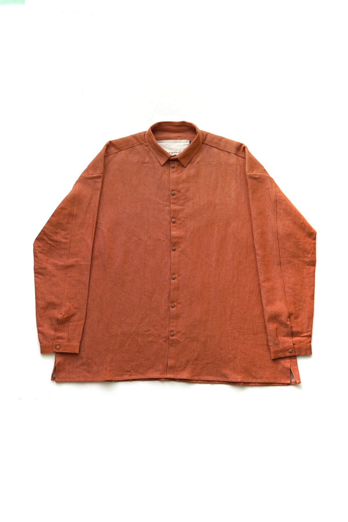 toogood - THE DRAUGHTSMAN SHIRT - LINEN COTTON DRILL - CRAY