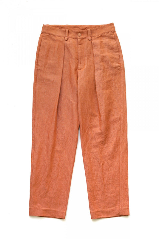 toogood - DRIVER TROUSER - LINEN COTTON DRILL - CRAY