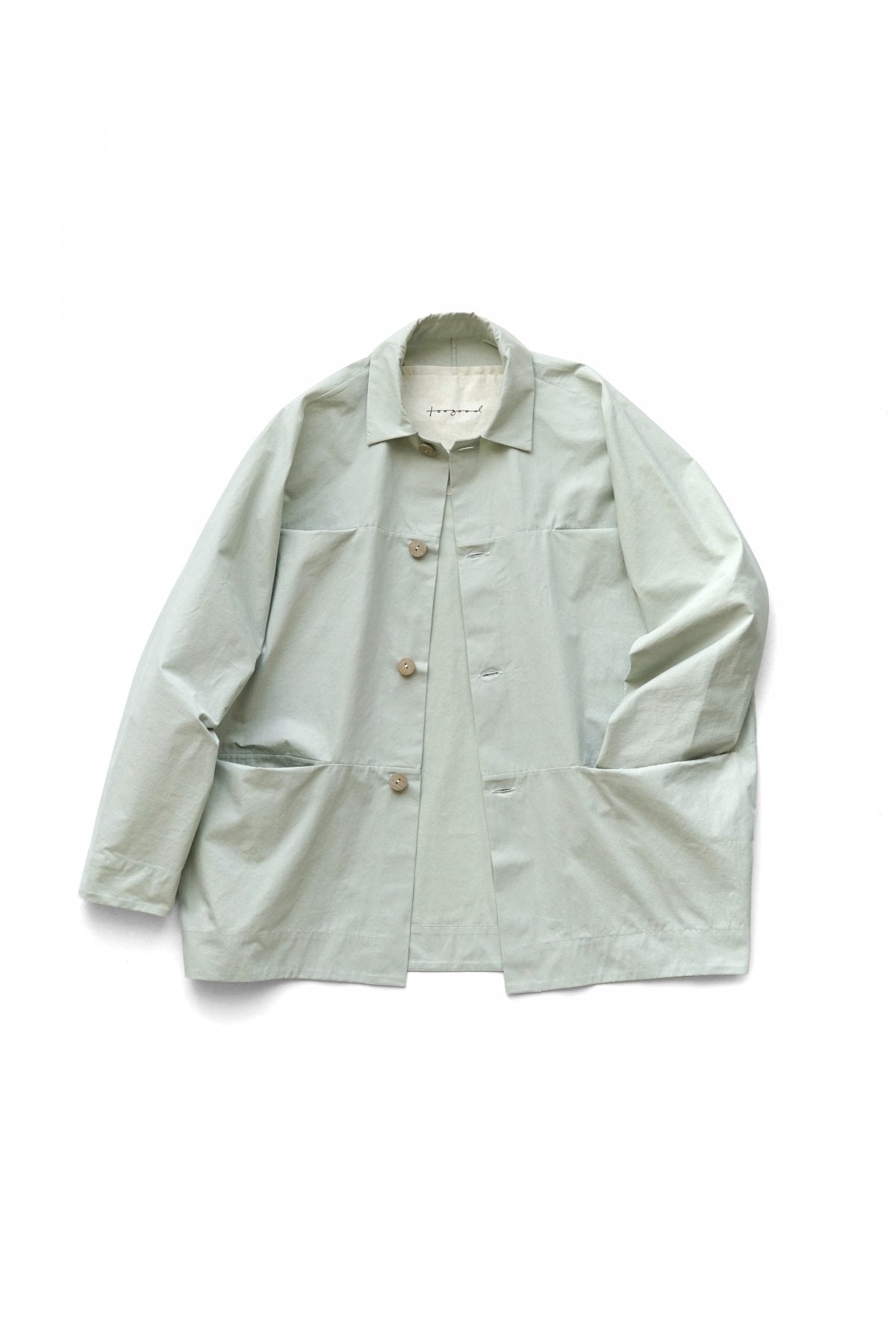 toogood - THE FARRIER JACKET - PLAIN COTTON SILK - CELADON