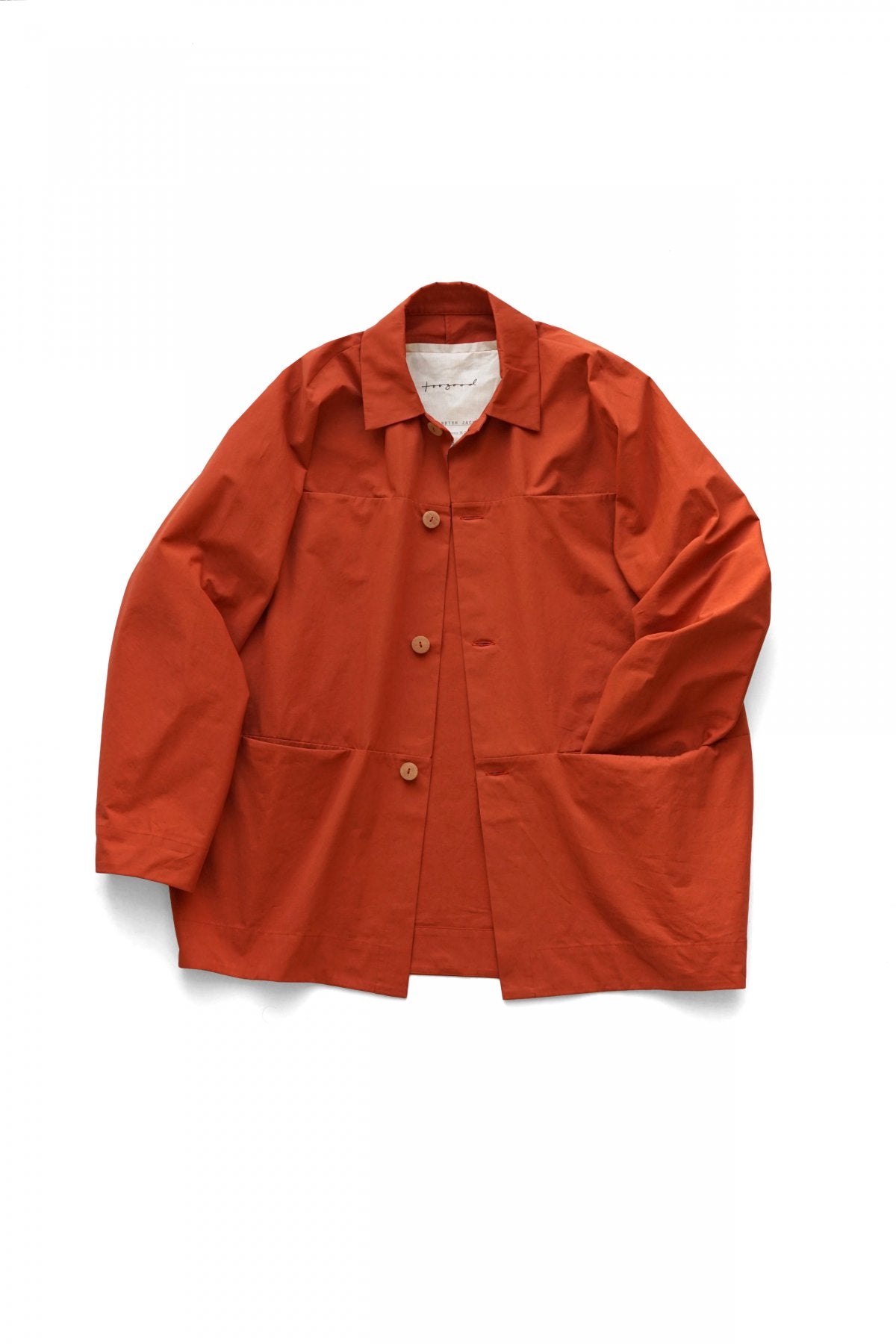 toogood - THE FARRIER JACKET - PLAIN COTTON SILK - CRAY