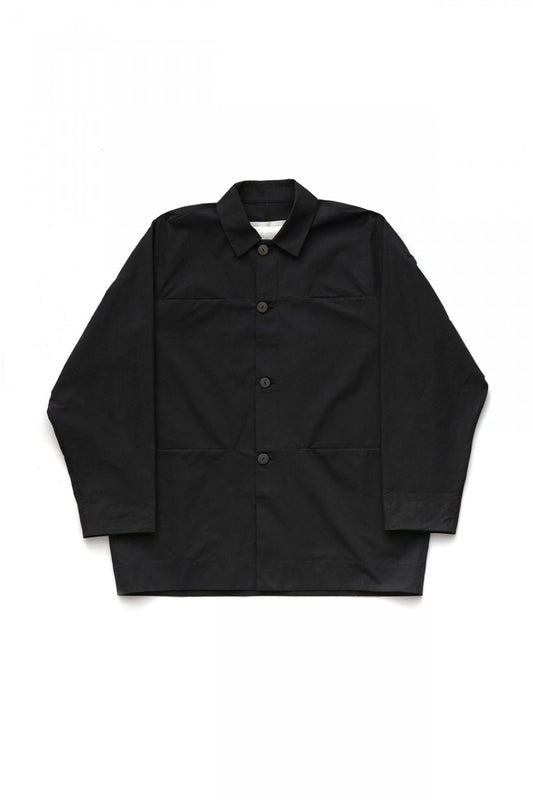 toogood - THE FARRIER JACKET - PLAIN COTTON SILK - FLINT