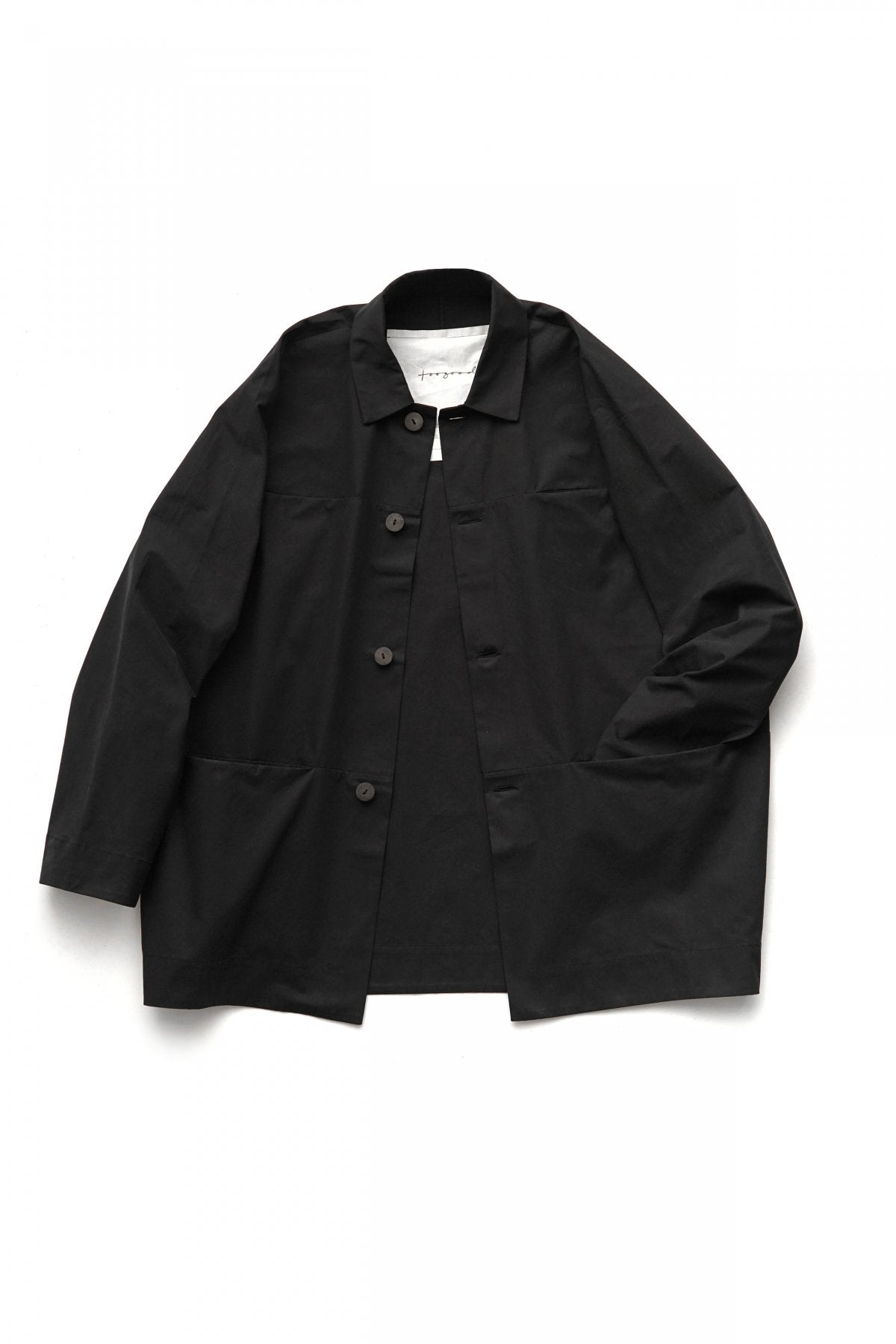 toogood - THE FARRIER JACKET - PLAIN COTTON SILK - FLINT